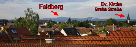 Rundumblick vom Ger&uuml;st Richtung Nord-Ost