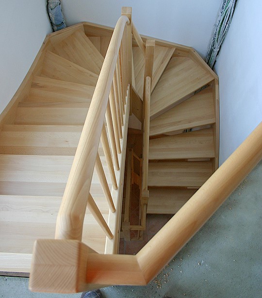Treppe von oben